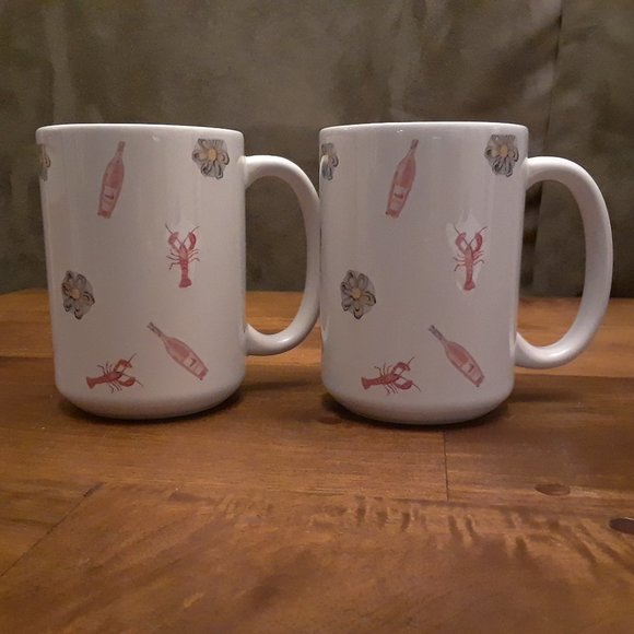 16oz Nautical Mugs - Set of 2 (NWOT) - Picture 7 of 8